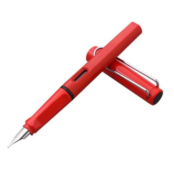 Lot de 5 : Stylo-plume de couleur tendance pour étudiant, fournitures scolaires, stylos à encre