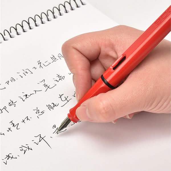 Lot de 5 : Stylo-plume de couleur tendance pour étudiant, fournitures scolaires, stylos à encre