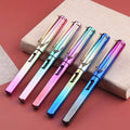 Lot de 5 : Stylo-plume de couleur tendance pour étudiant, fournitures scolaires, stylos à encre