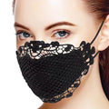 Lot de 5 : Masque buccal en dentelle