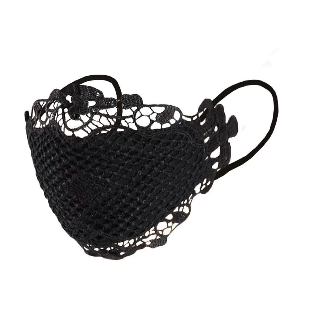 Lot de 5 : Masque buccal en dentelle
