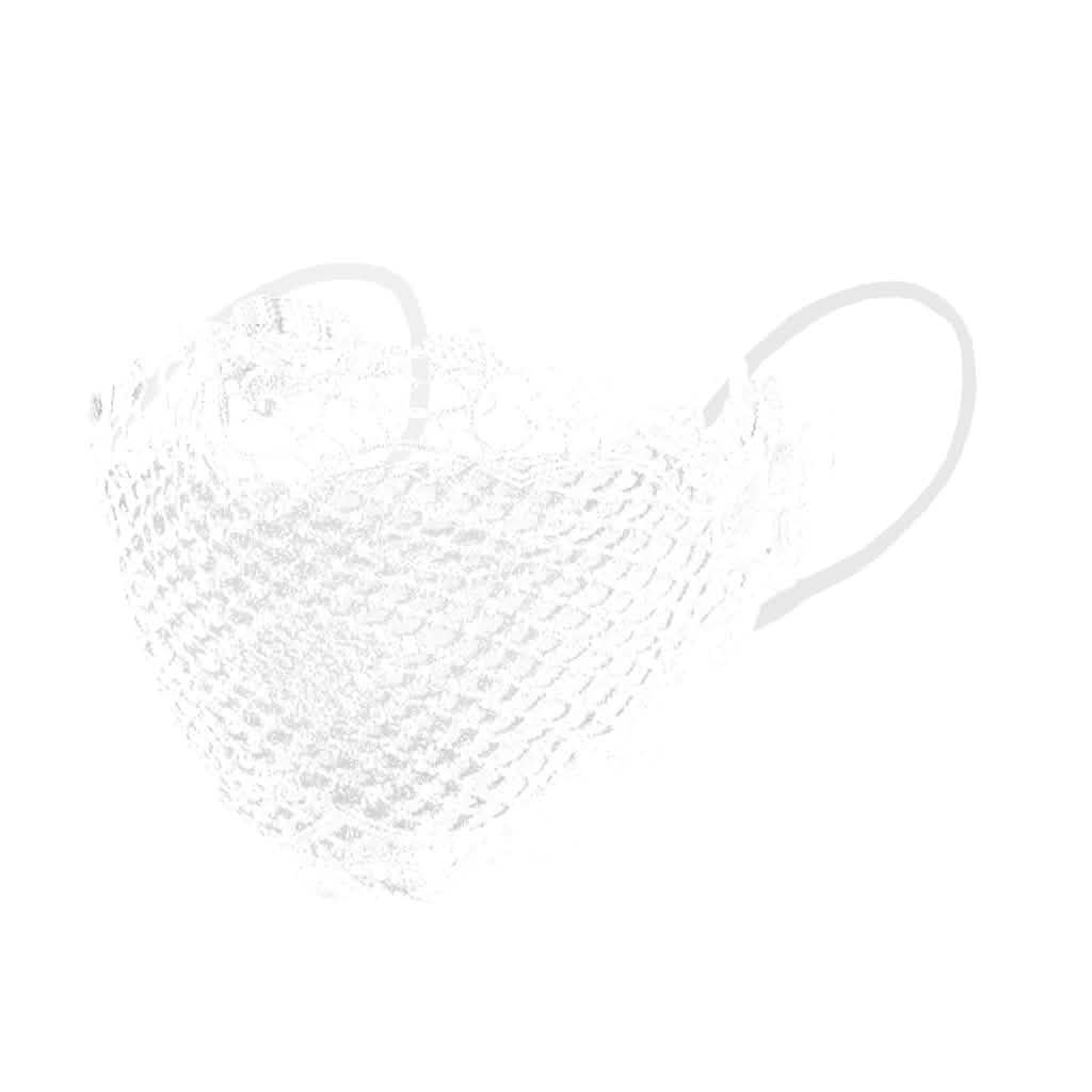 Lot de 5 : Masque buccal en dentelle