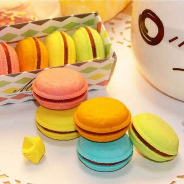 Paquet de 5 : Gommes Macaron