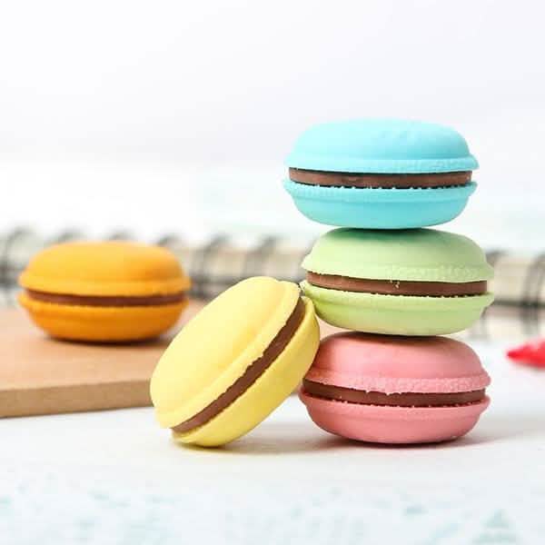Paquet de 5 : Gommes Macaron