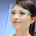 Lot de 5 : Visières de protection transparentes réutilisables