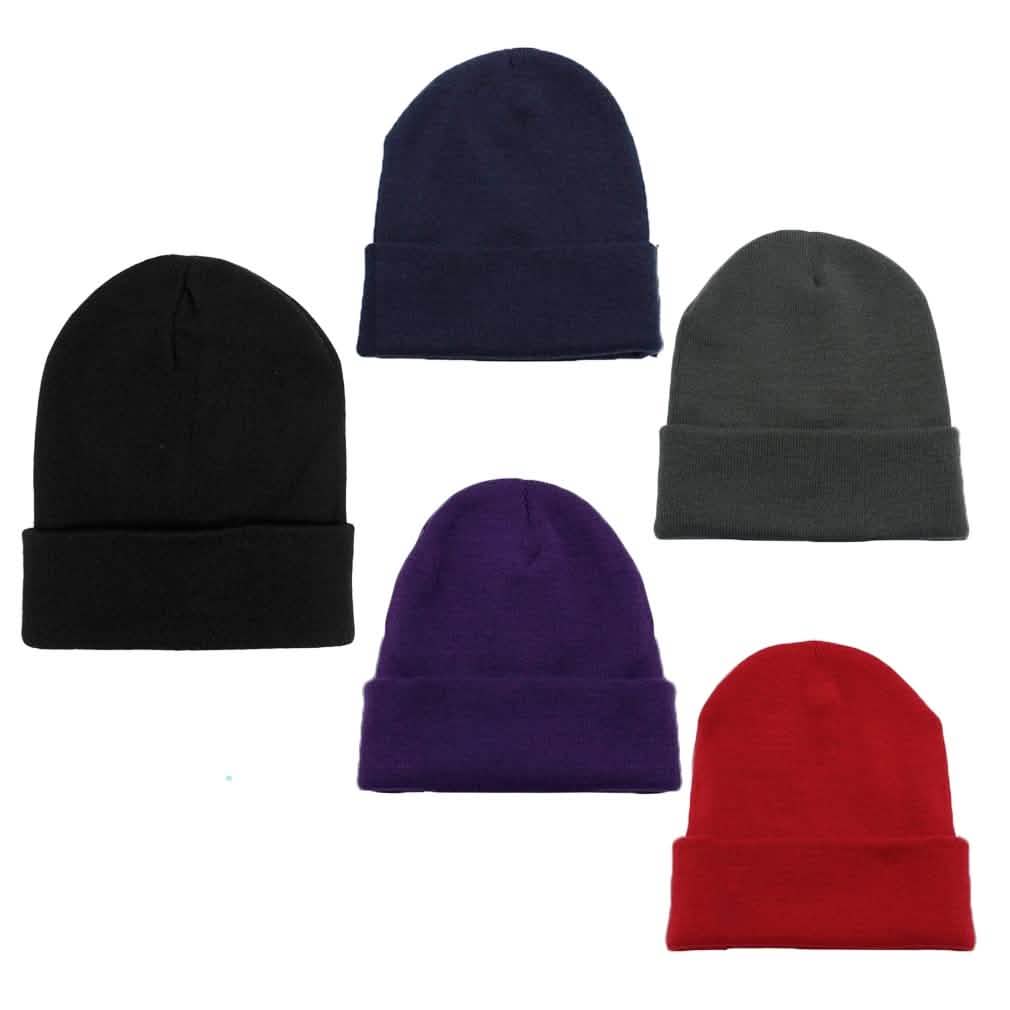 Lot de 5 : Bonnet thermique coupe-vent pour l'hiver