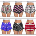 Lot de 5: Short de pyjama doux et confortable imprimé pour femme