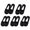 Lot de 5 paires : chaussettes invisibles pour femme