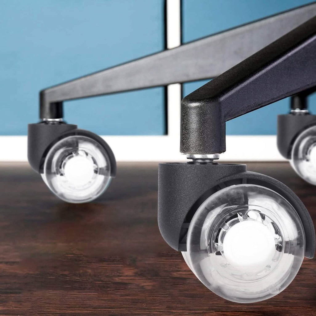Lot de 5 : roulettes de rechange pour chaise de bureau