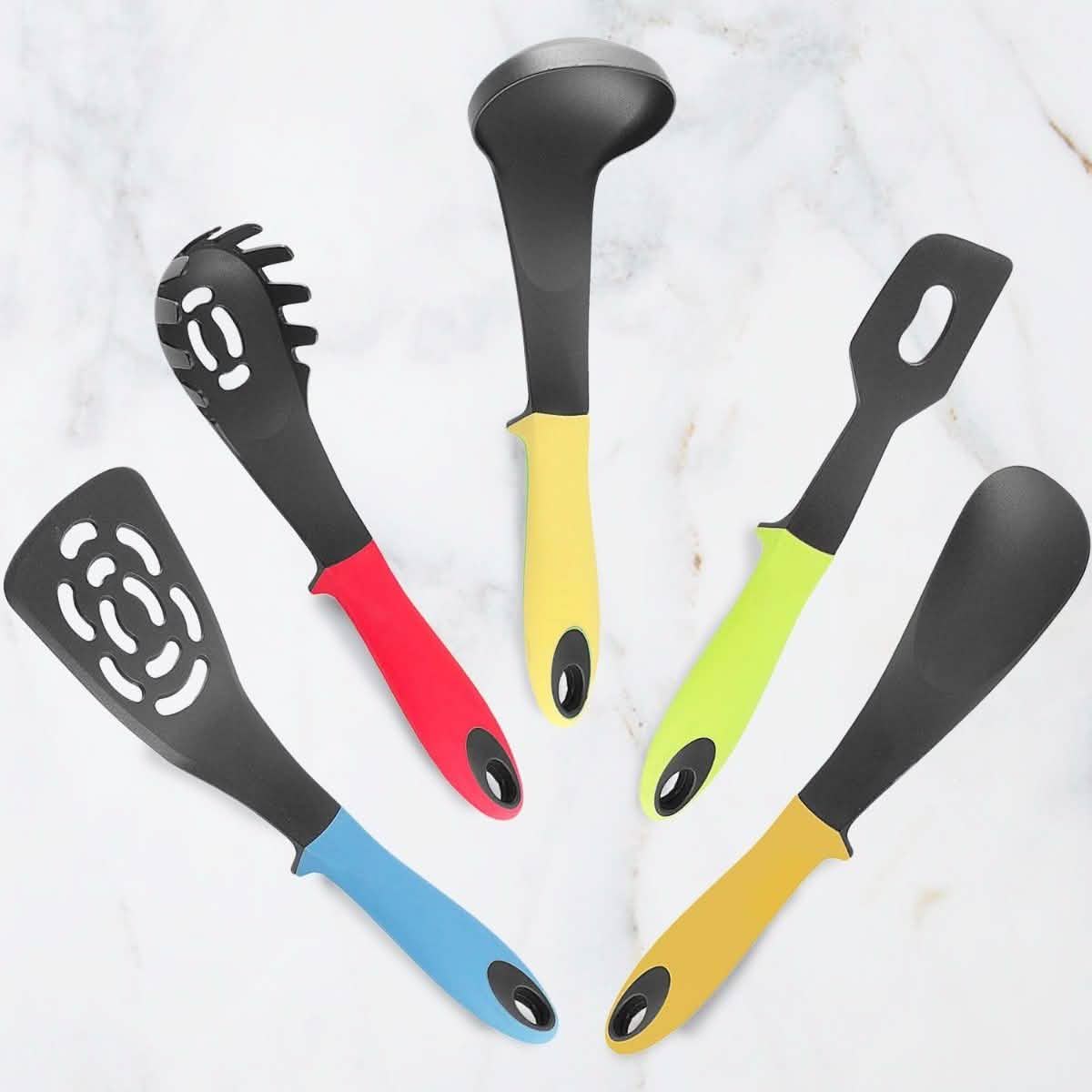 Ensemble de 5 pièces : Kit d'ustensiles de cuisine Meglio