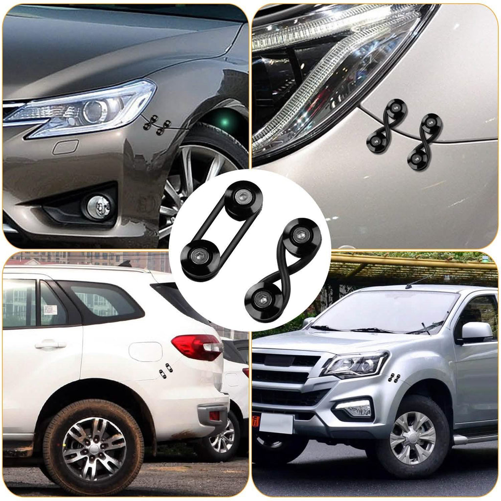 Lot de 5: Attaches rapides pour pare-chocs de voiture