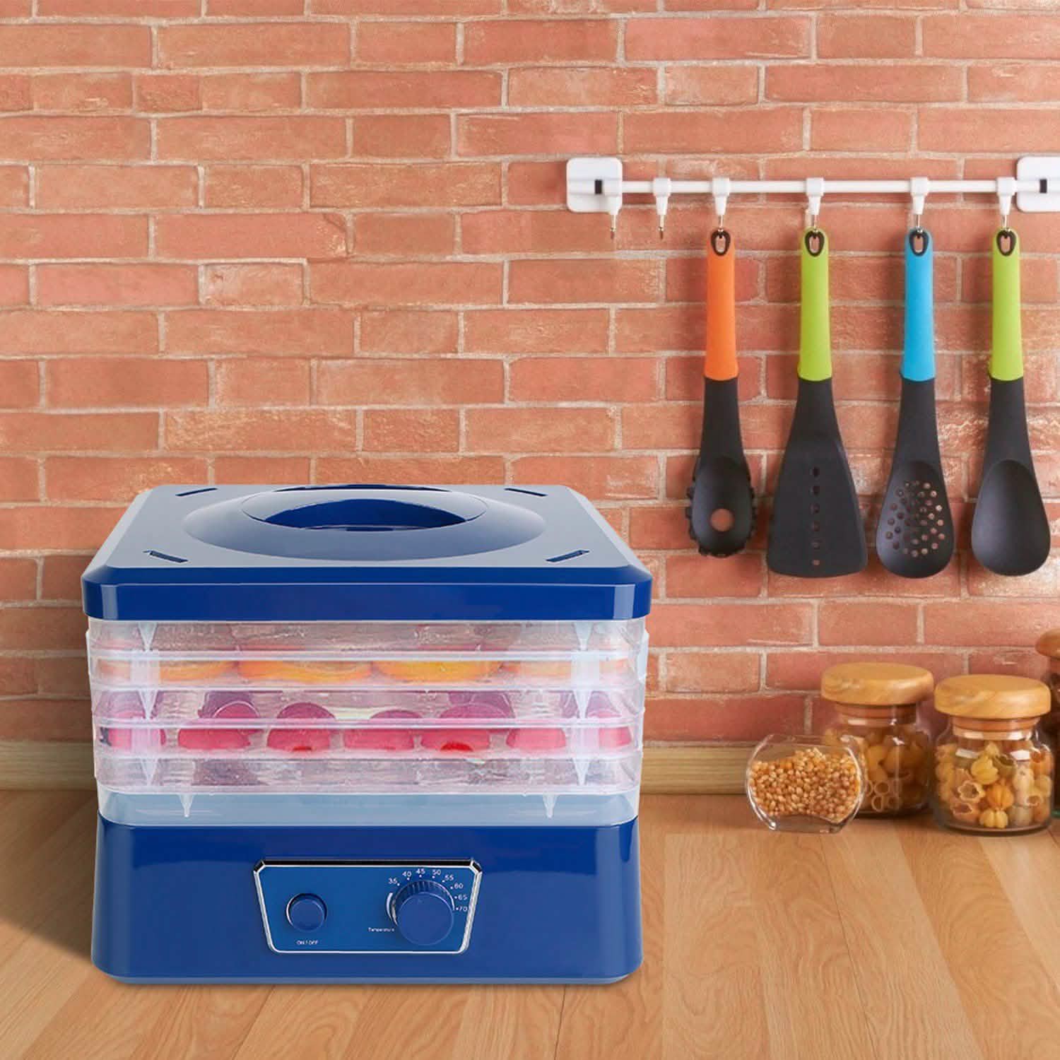 Déshydrateur alimentaire électrique à 5 plateaux