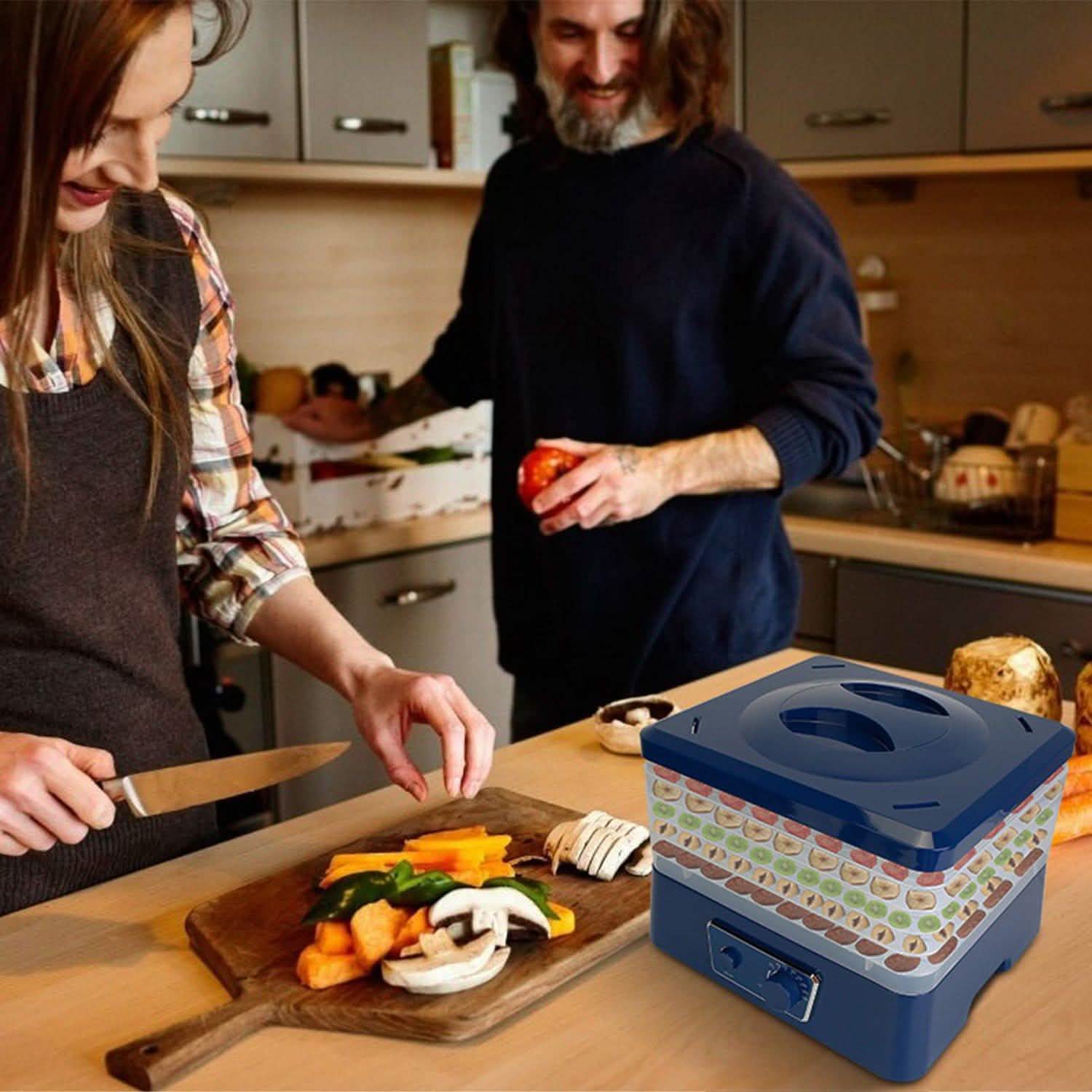 Déshydrateur alimentaire électrique à 5 plateaux
