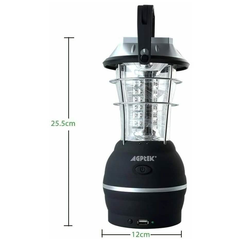 Lanterne Solaire de Camping 36 LED à 5 Modes de Recharge