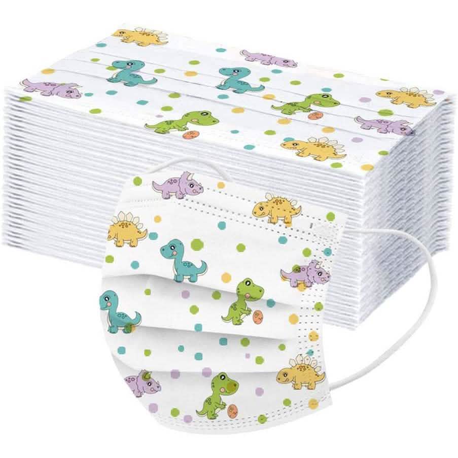 Paquet de 50 : Masque facial jetable pour enfants