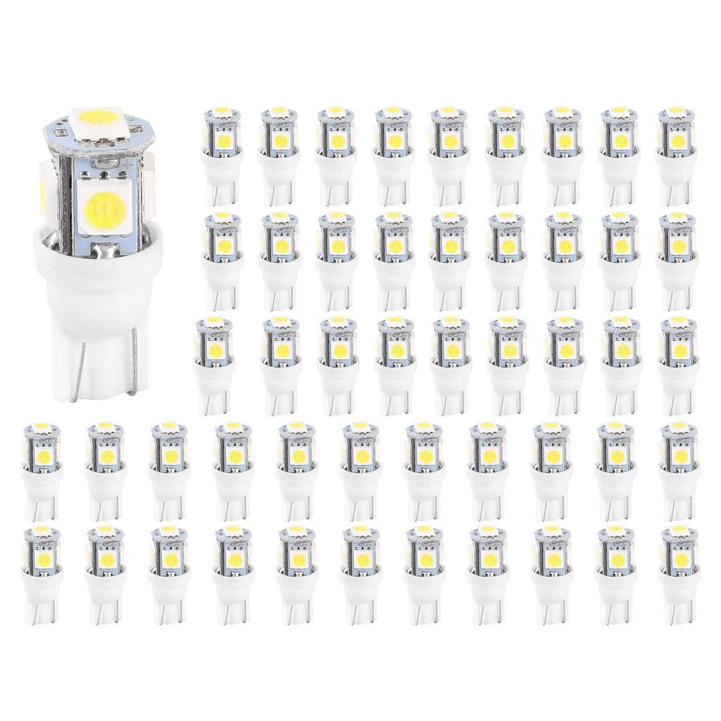 50 pièces : Ampoules LED pour voiture
