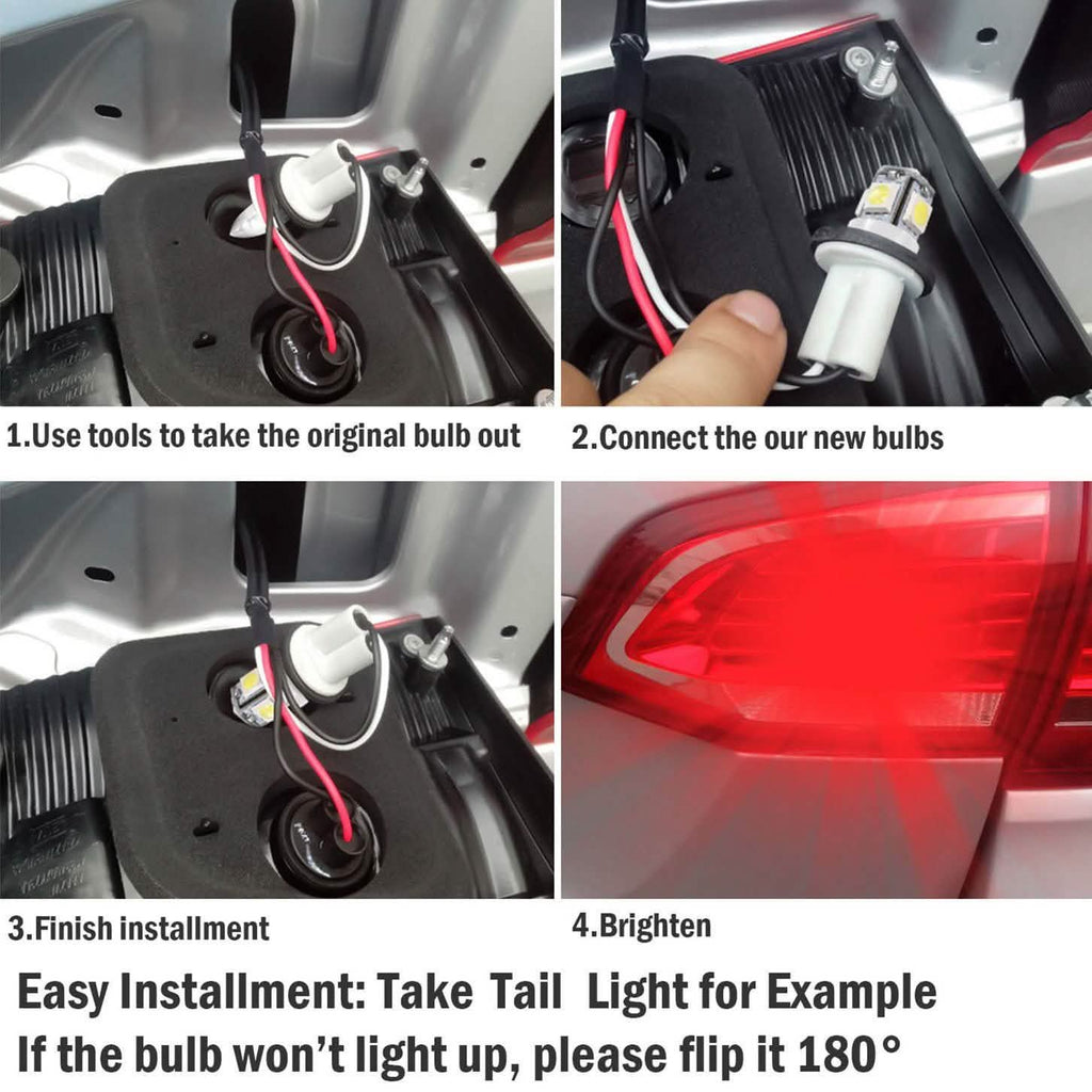 50 pièces : Ampoules LED pour voiture