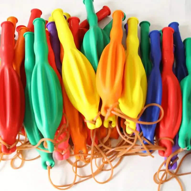 Lot de 50 ballons de baudruche colorés – Résistants, avec élastique, et durables