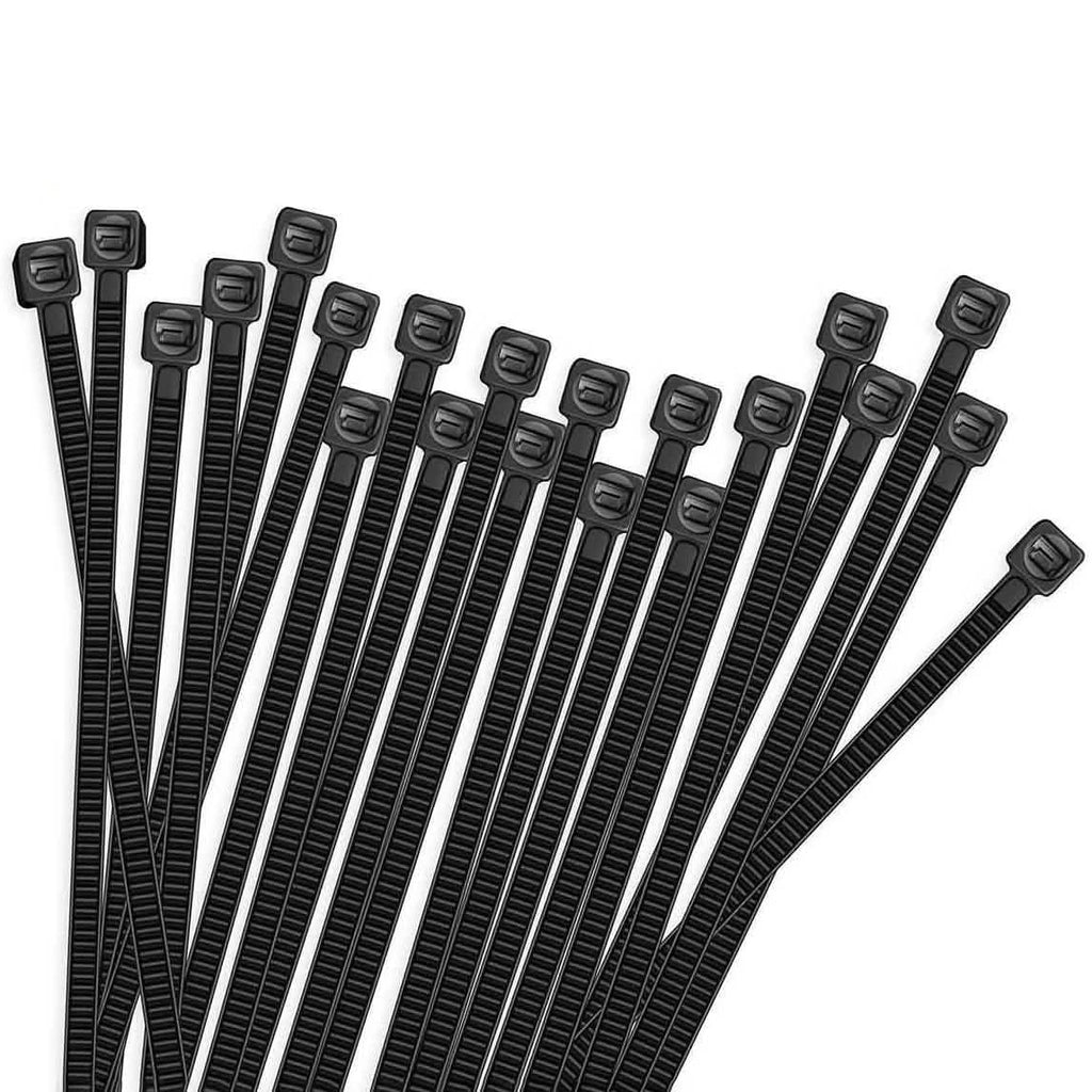 500 pièces : Serre-câbles en nylon noir