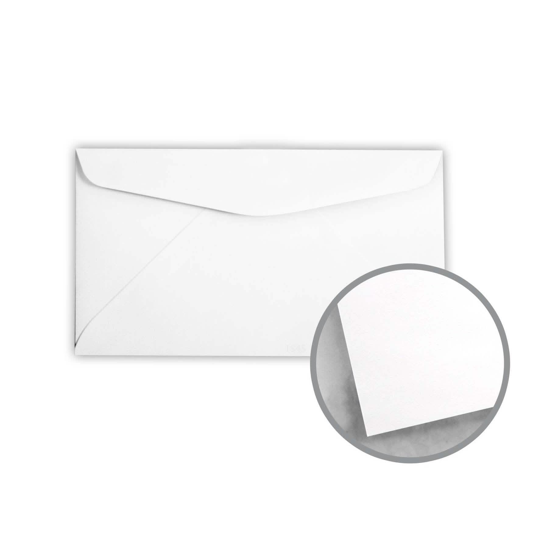 500 pièces : Enveloppes blanches Printmaster - N° 6 3/4 Régulier