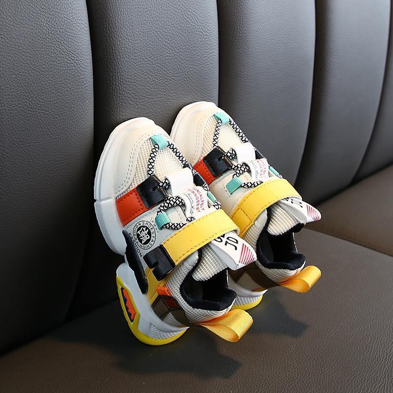 Chaussures de marche bébé garçon et fille Baskets premiers pas antidérapantes Douces et respirantes