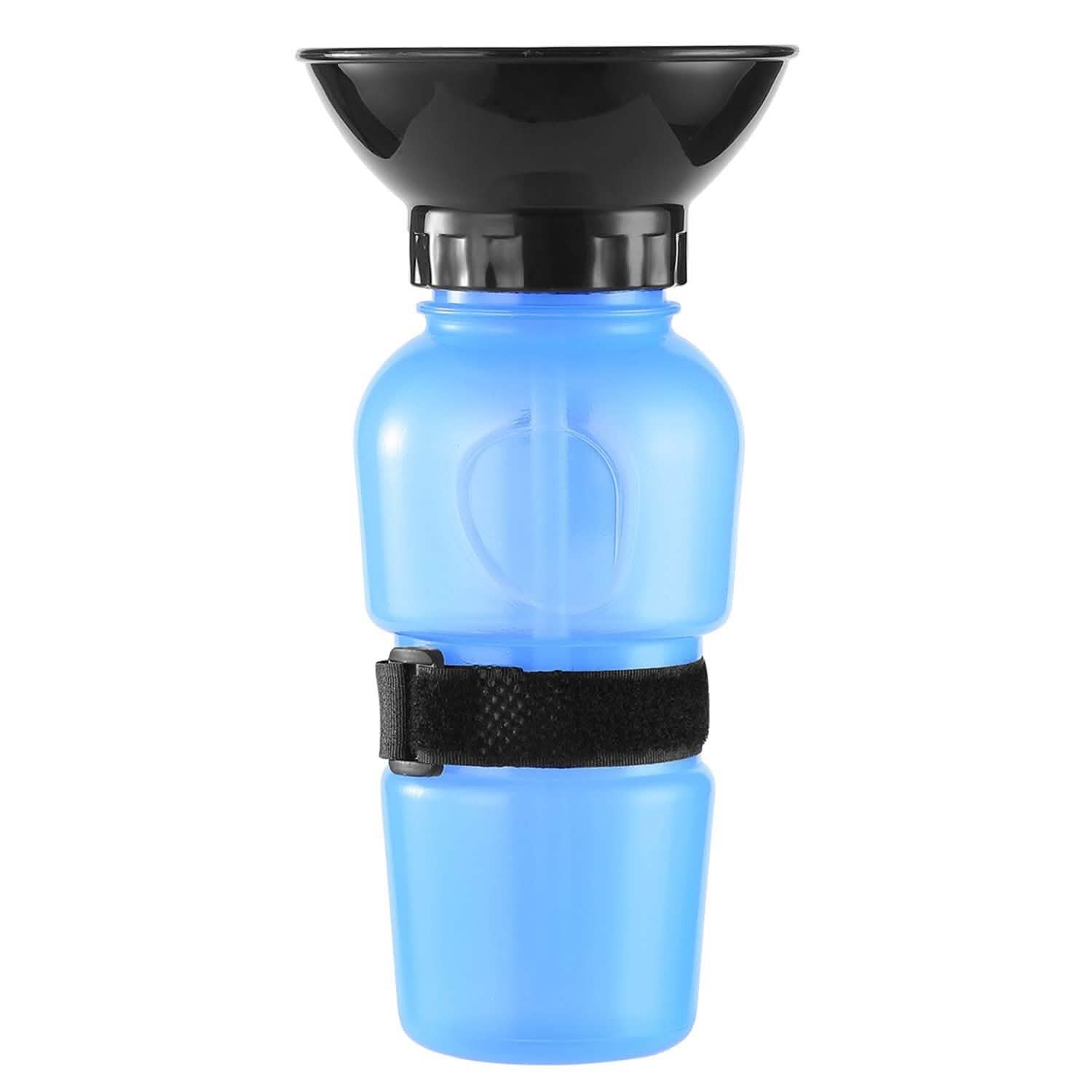 Bouteille d'eau portable de 500 ml pour animaux de compagnie