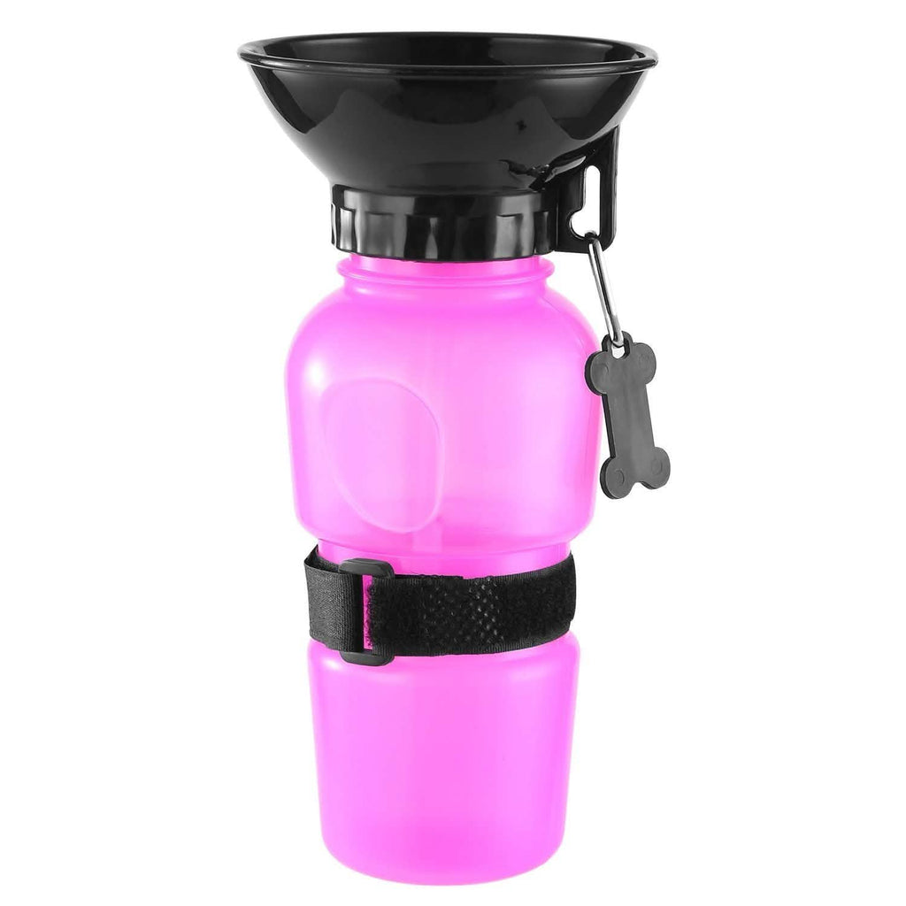 Bouteille d'eau portable de 500 ml pour animaux de compagnie