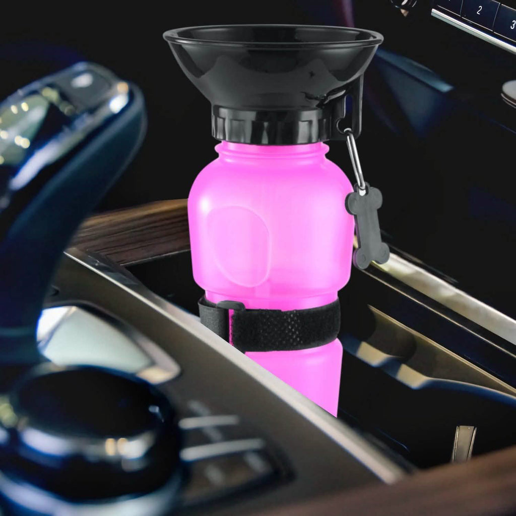 Bouteille d'eau portable de 500 ml pour animaux de compagnie