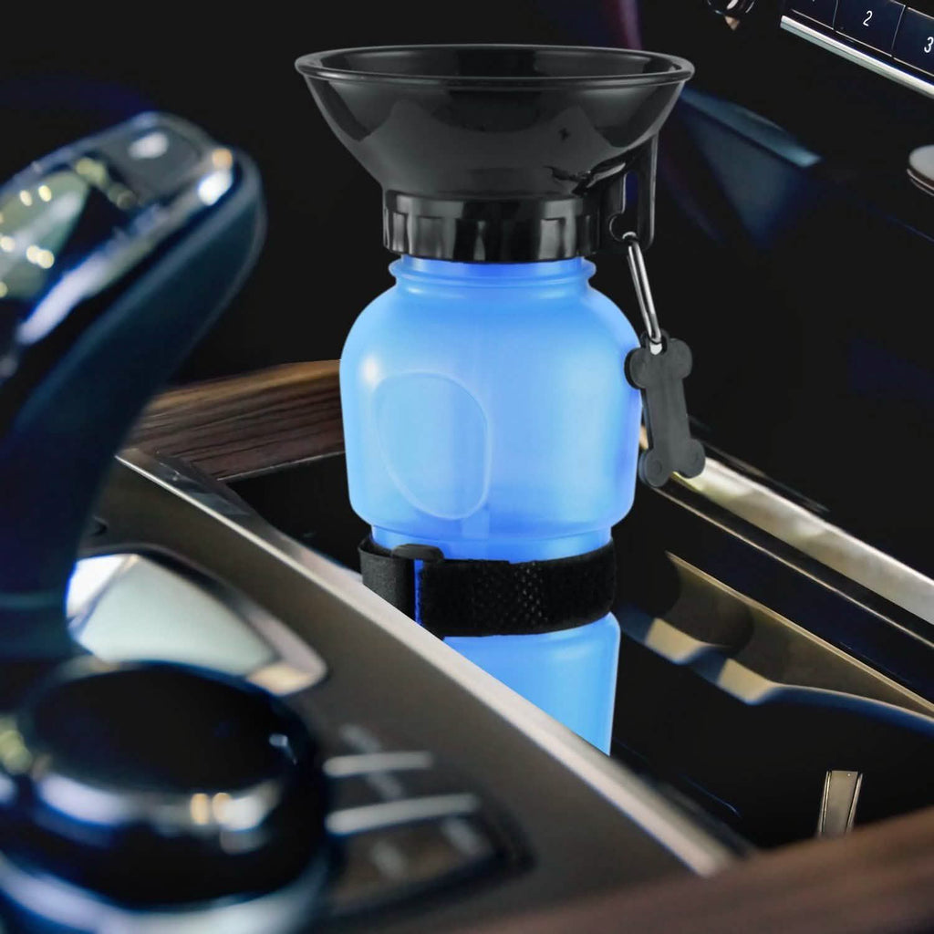 Bouteille d'eau portable de 500 ml pour animaux de compagnie
