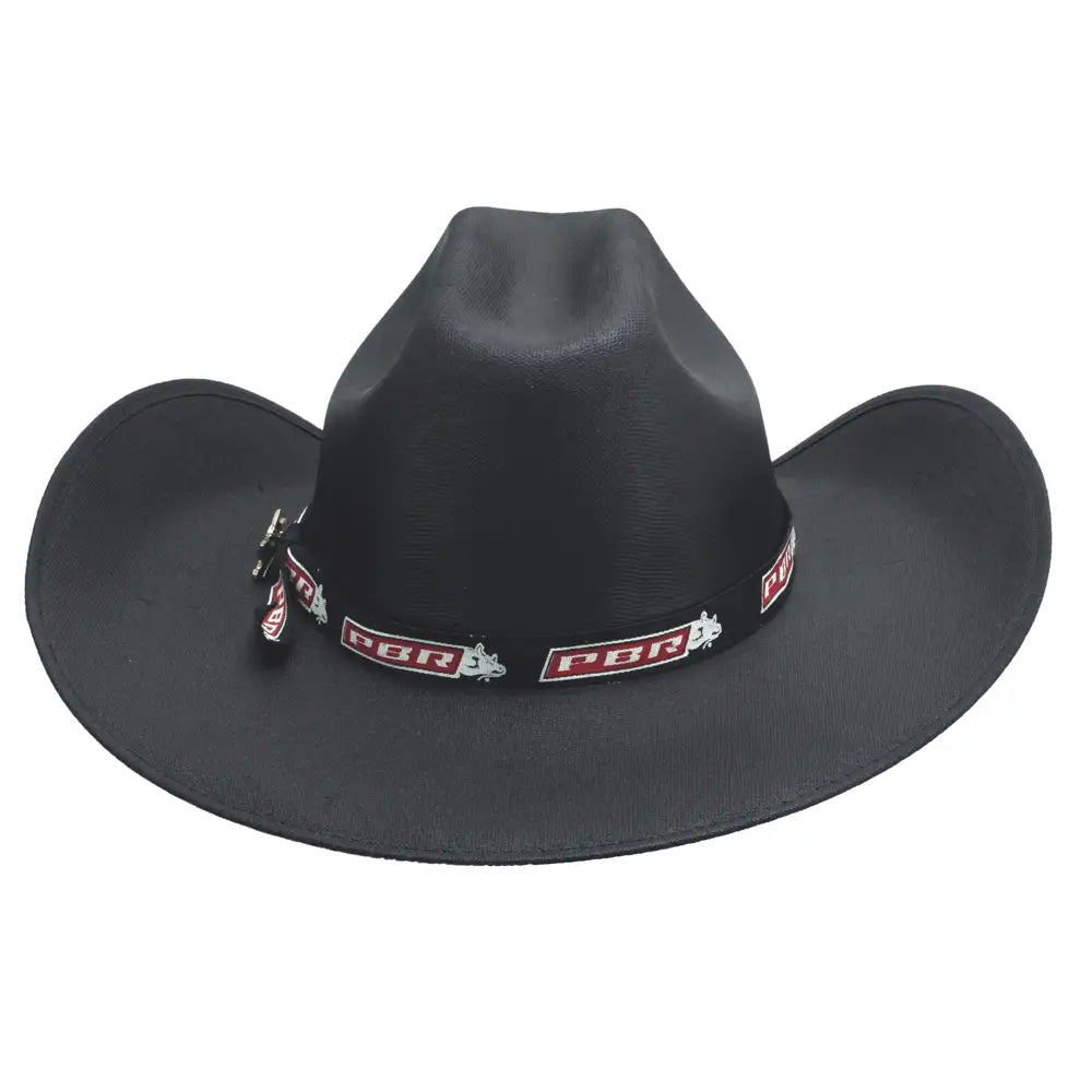 Chapeau de cowboy en paille Bullhide PBR Committed To Win - Linge