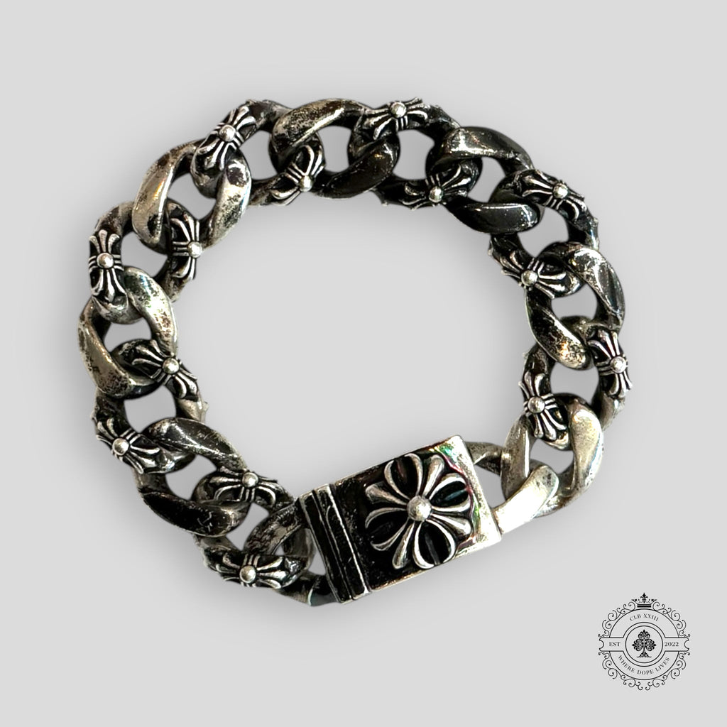 Bracelet Fancy Link Chrome Hearts