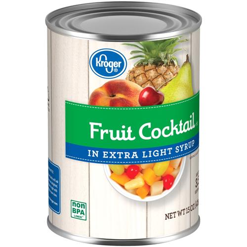 Kroger Salade de fruits en conserve dans du sirop léger 425 g