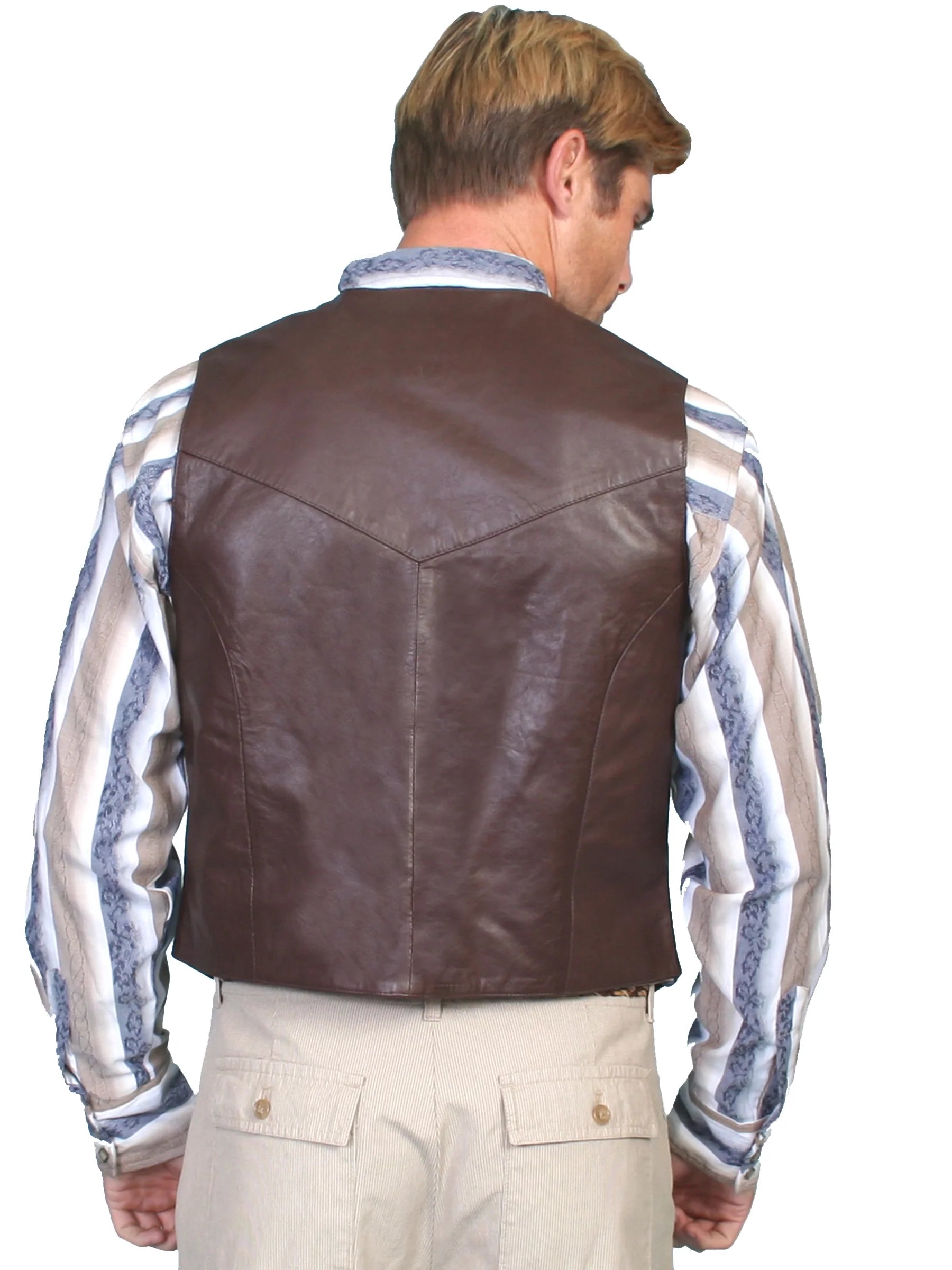 Scully Open Range (agneau 507) – Gilet pour hommes