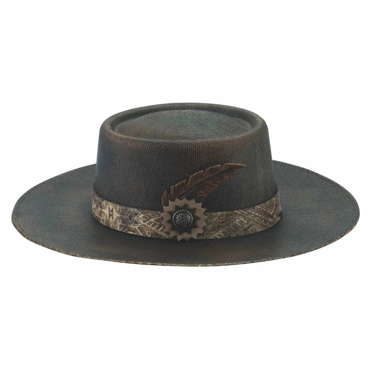 Bullhide Unusual - Chapeau de paille Gambler Bangora