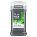 Dove Men+Care Déodorant en stick sans aluminium pour homme, fraîcheur intense, protection anti-odeurs 72 heures, déodorant homme avec 1/4 de crème hydratante, 85 g