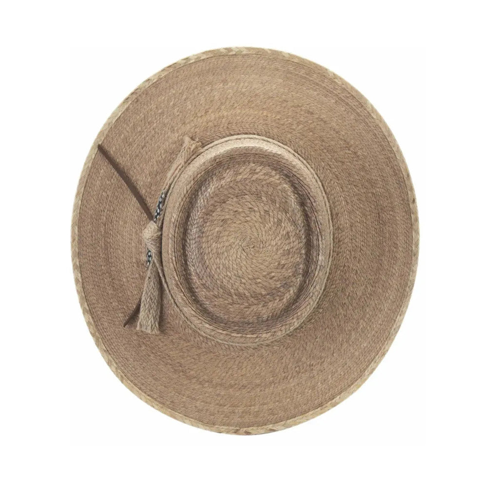 Chapeau de Cowboy en Cuir - Straw Gambler