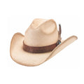 Bullhide Moonshine - Chapeau de cowboy en véritable paille de Panama