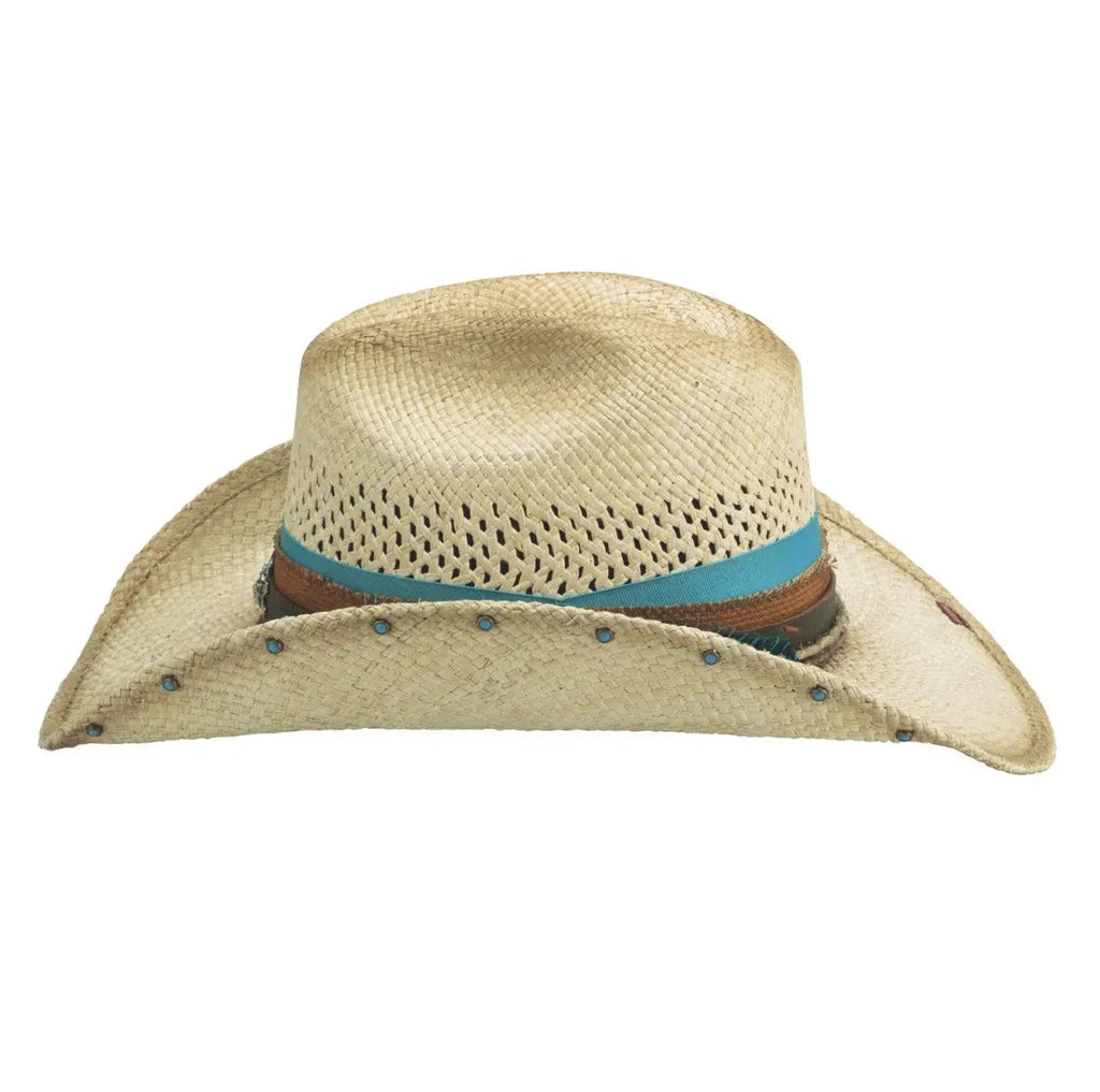 Bullhide Sweet Caroline - Chapeau de cow-girl en véritable paille de Panama