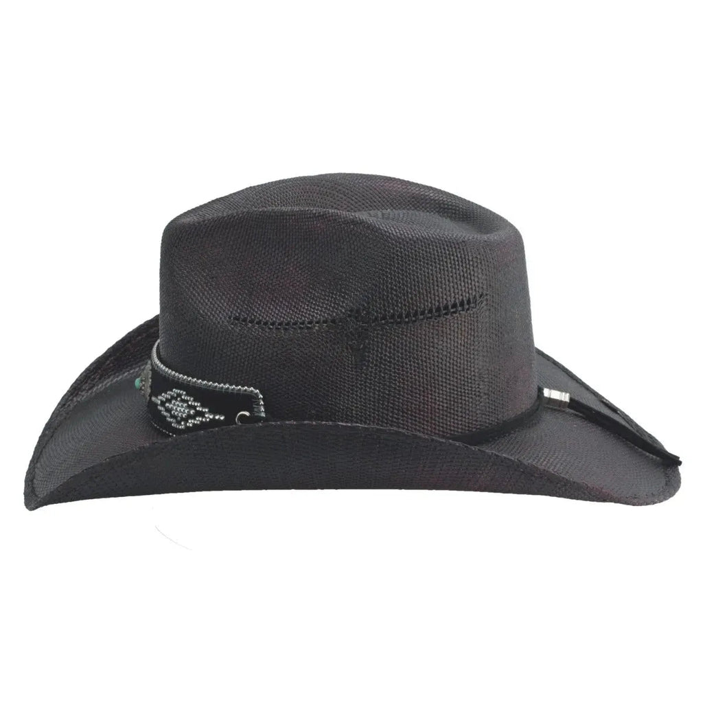Bullhide Tell Me Why - Chapeau de cowboy en paille Bangora