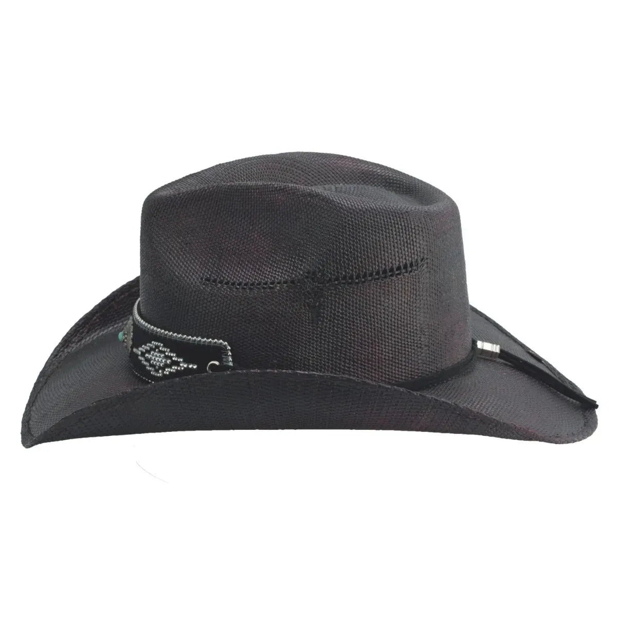 Bullhide Tell Me Why - Chapeau de cowboy en paille Bangora