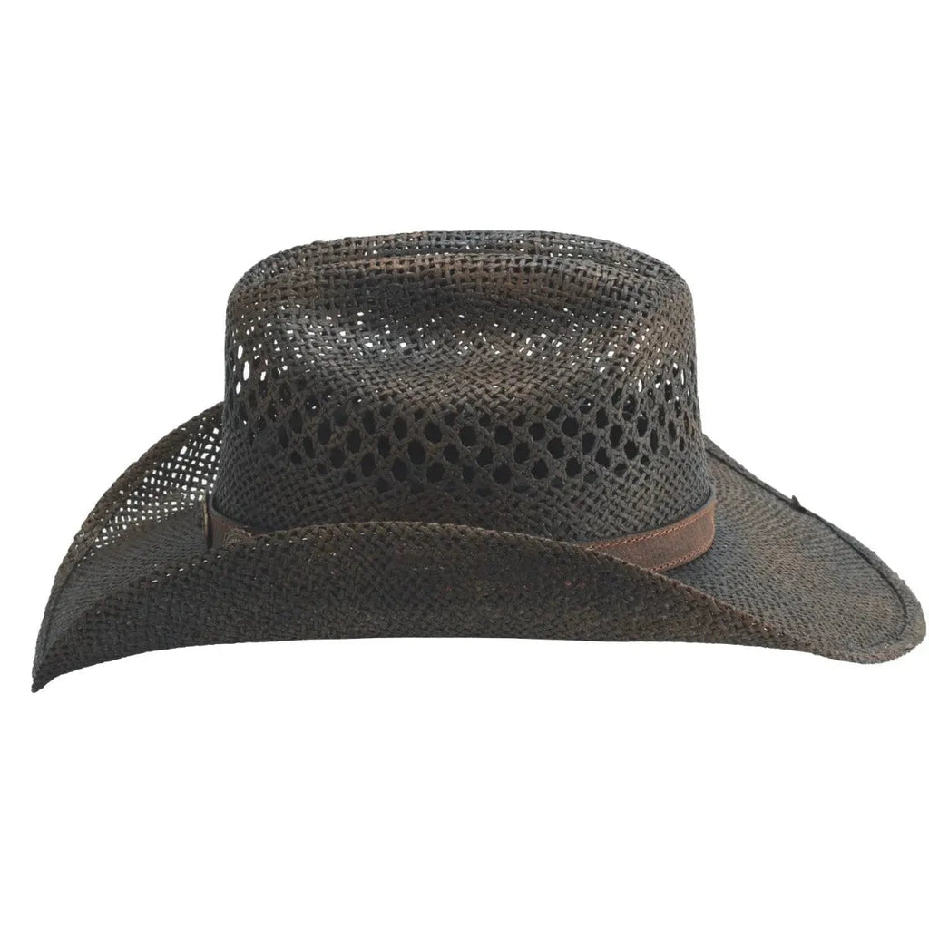 Chapeau de cowboy en paille Bullhide Taste Of Country (Liquidation)
