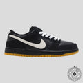 Nike Dunk Low Pro SB Noir Blanc Gomme