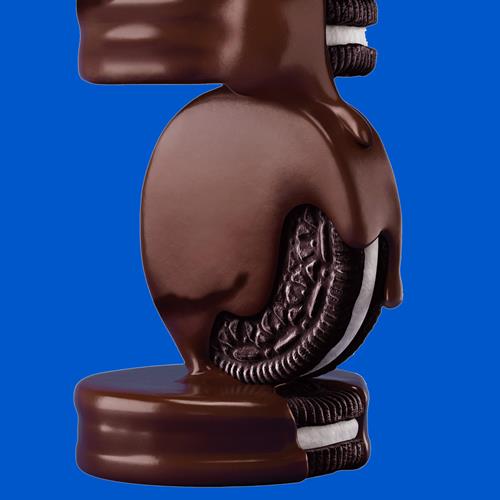 Biscuits sandwich au chocolat Oreo recouverts de fudge, 223 g