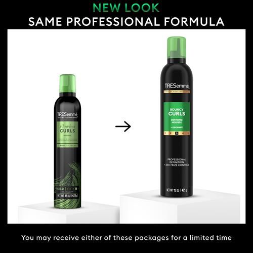 Tresemmé Flawless Curls Mousse Nourrissante à l'Huile de Coco et d'Avocat 15 oz
