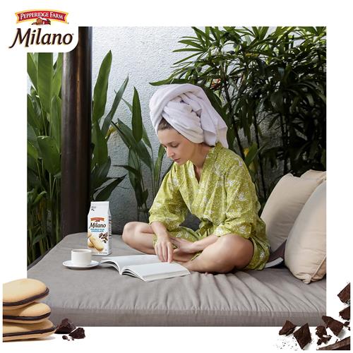 Biscuits Pepperidge Farm Milano double chocolat au lait, sac de 212 g (15 biscuits)