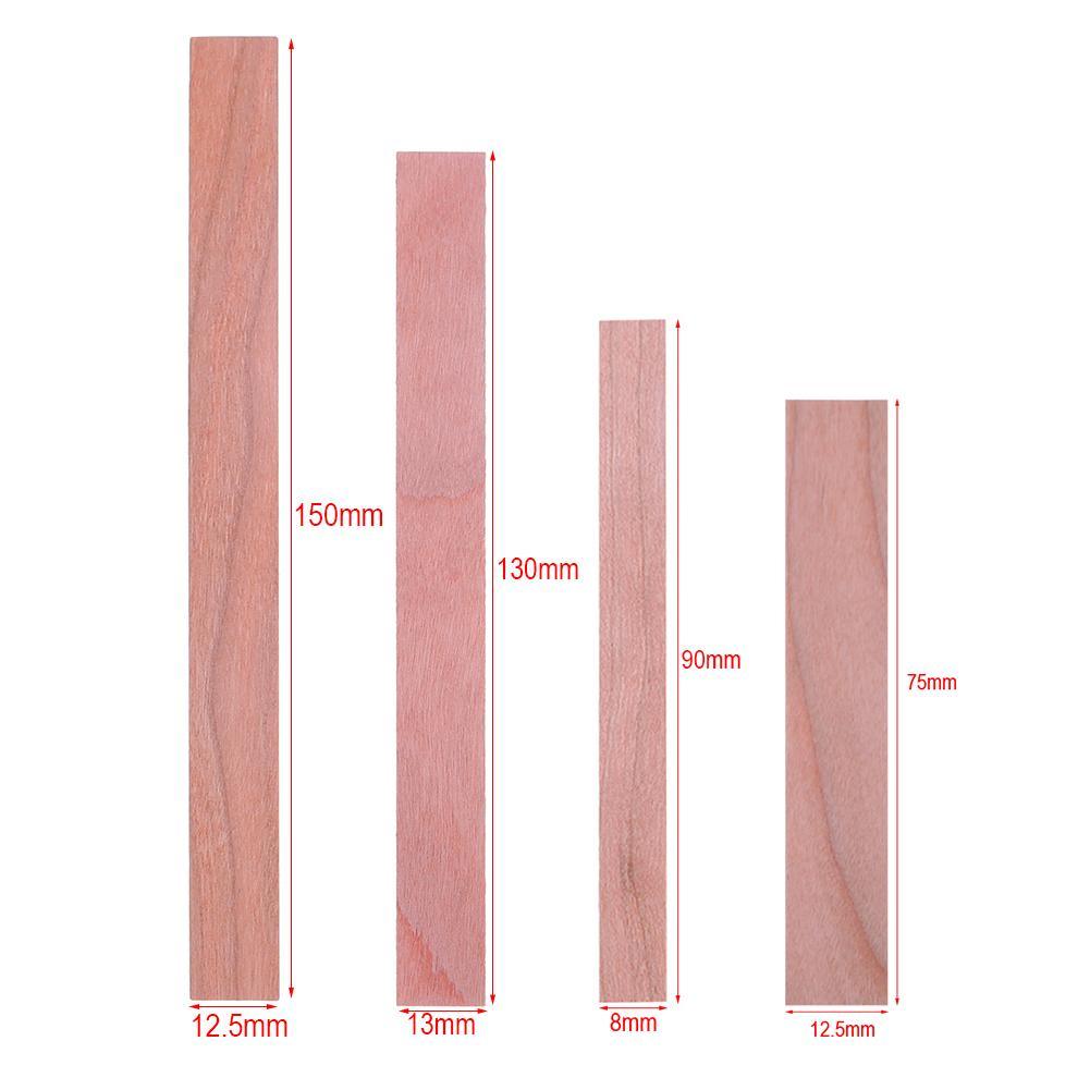 50 mèches en bois pour bougies, mèches en bois sans fumée pour la fabrication de bougies, mèches en bois crépitantes pour bougies DIY, cire de soja ou de palme pour la fabrication de bougies, mèches en bois