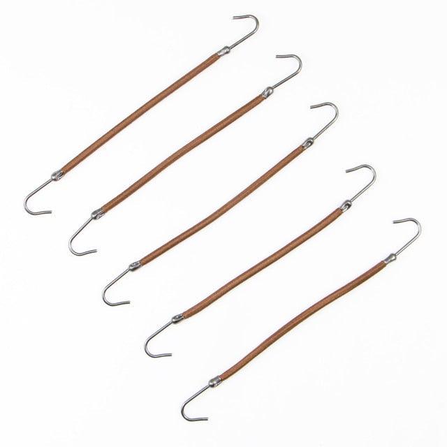 5/10pcs Attaches à Cheveux Élastiques en Caoutchouc pour Queue de Cheval Crochets de Cheveux pour Femmes Élastiques à Crochets Accessoires de Coiffure Outils de Coiffure Attaches Chouchous Magnifiques Accessoires Capillaires pour Femmes