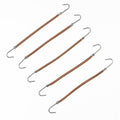 5/10pcs Attaches à Cheveux Élastiques en Caoutchouc pour Queue de Cheval Crochets de Cheveux pour Femmes Élastiques à Crochets Accessoires de Coiffure Outils de Coiffure Attaches Chouchous Magnifiques Accessoires Capillaires pour Femmes
