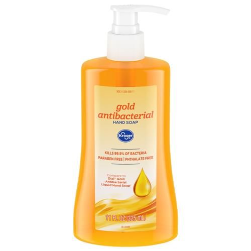 Savon liquide antibactérien Kroger Gold 325 ml