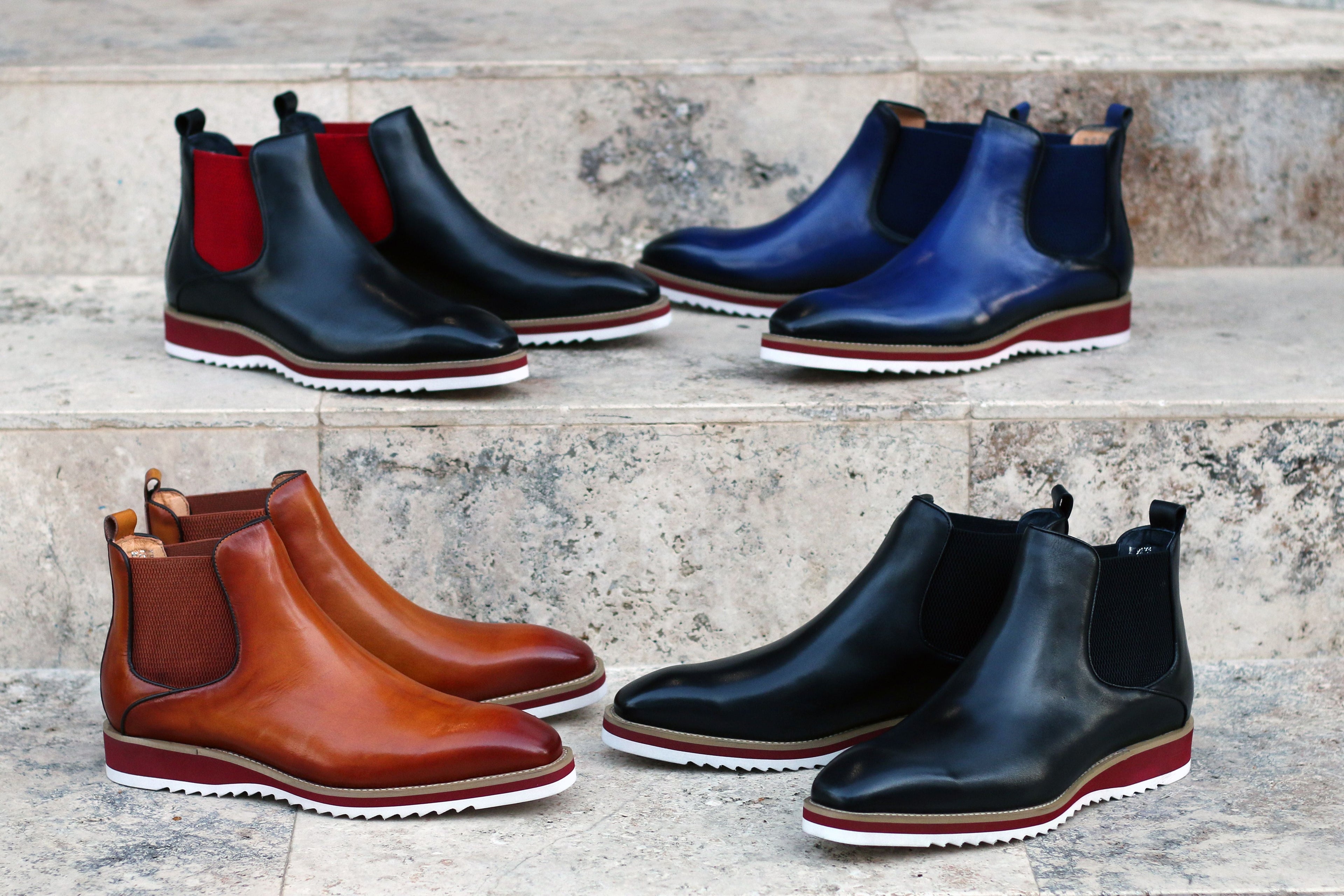 Maurice Boot Calfskin Shoes - Black